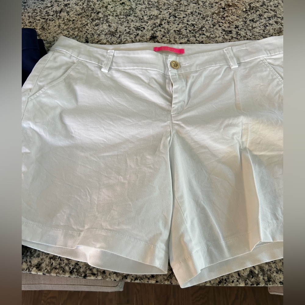 Two pair Lilly Pulitzer cotton shorts